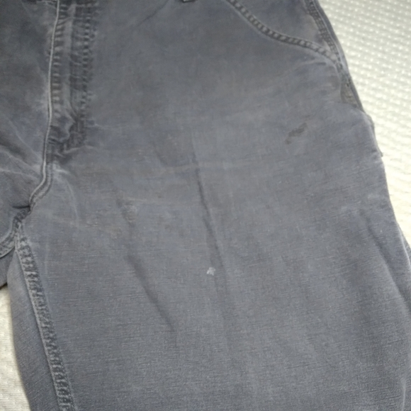 Carhartt Distressed Dark Gray Jeans Sz 40 - Picture 7 of 14